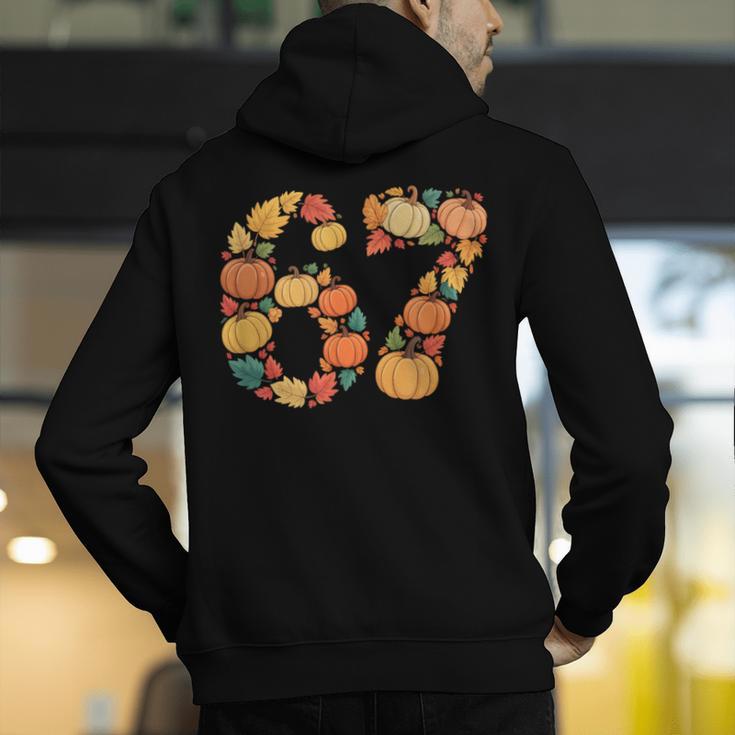 67 6 7 Fall Leaves For Teachers 67 Teacher Men's Hoodie Back Print, funny gift 67 6 7 Fall Leaves For Teachers 67 Teacher Men's Hoodie Back Print, funny gift
