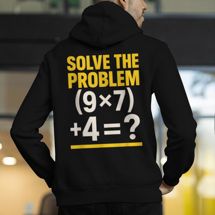 67 Meme Math Teacher School 6-7 Brain Rot Six Seven Men's Hoodie Back Print, funny gift 67 Meme Math Teacher School 6-7 Brain Rot Six Seven Men's Hoodie Back Print, funny gift