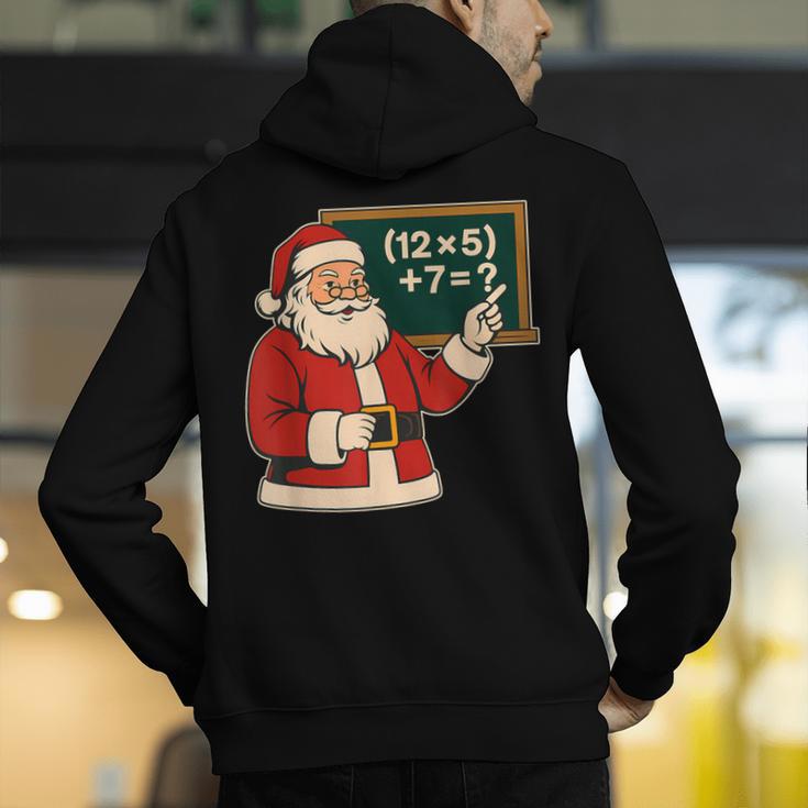 67 Teacher Christmas Santa Six Seven Meme Brainrot Math Joke Men's Hoodie Back Print, funny gift 67 Teacher Christmas Santa Six Seven Meme Brainrot Math Joke Men's Hoodie Back Print, funny gift