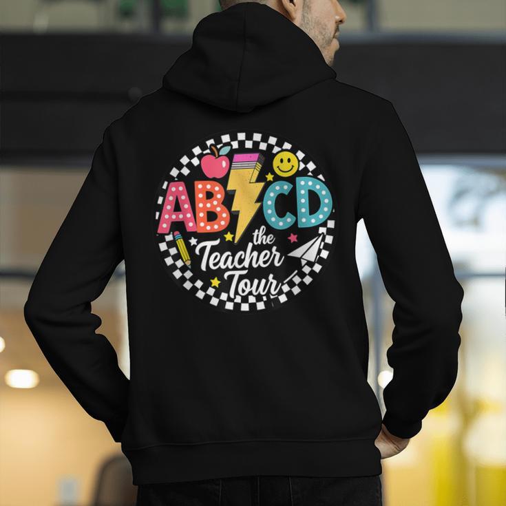 ABCD The Teacher Tour Back To School First Day Of School Men's Hoodie Back Print, funny gift ABCD The Teacher Tour Back To School First Day Of School Men's Hoodie Back Print, funny gift