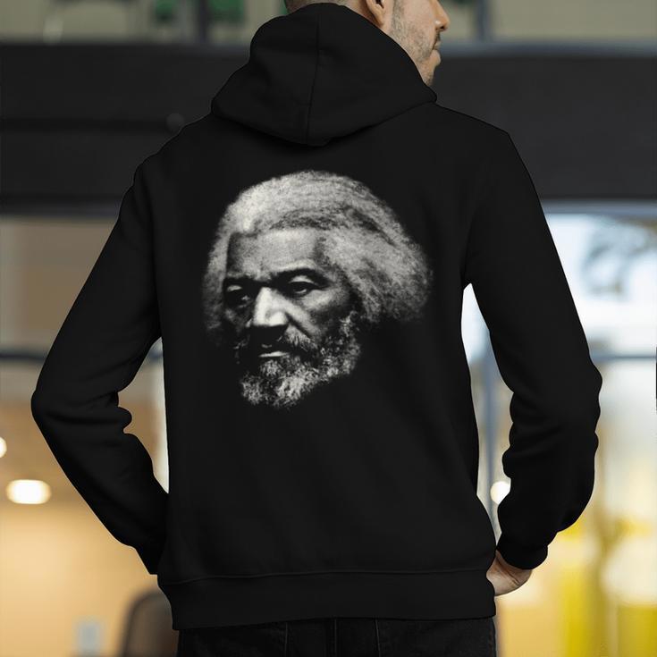 American History Frederick Douglass Teacher Men's Hoodie Back Print, History Teacher Hoodies, funny gift