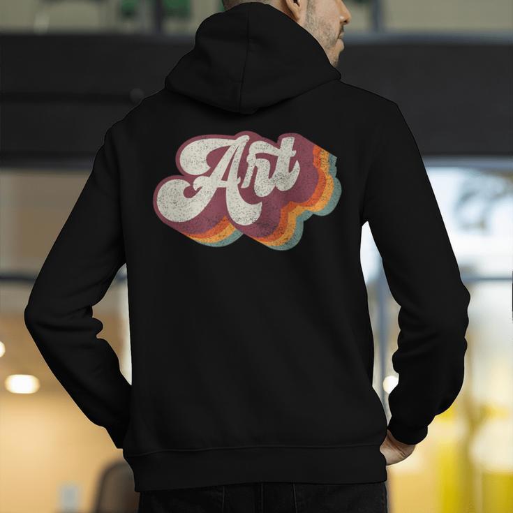 Art Teacher Back To School Men's Hoodie Back Print, funny gift Art Teacher Back To School Men's Hoodie Back Print, funny gift