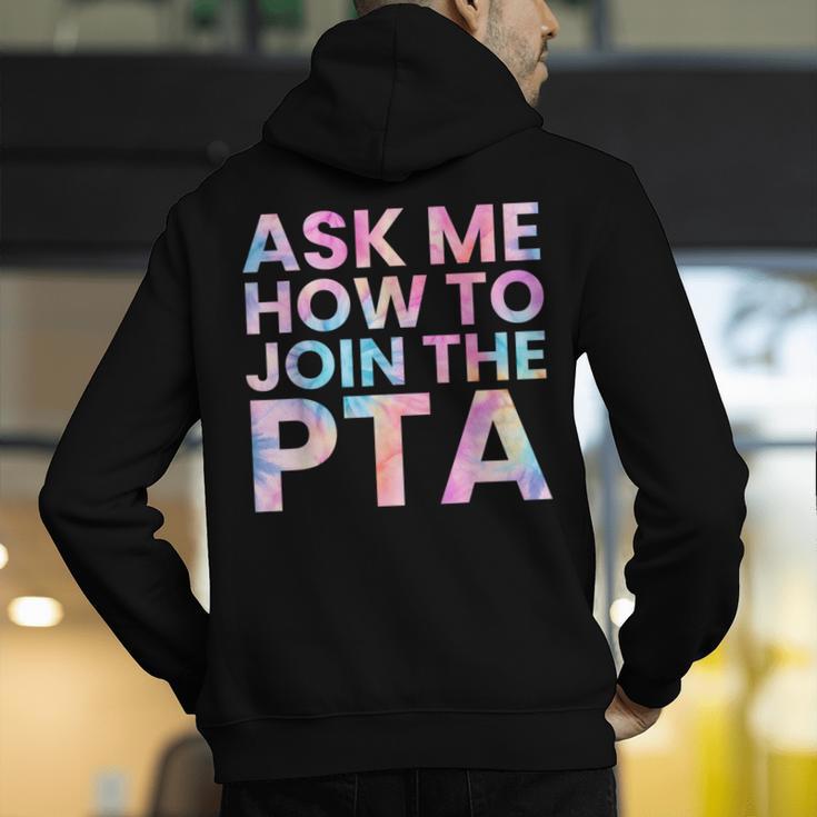 Ask Me How To Join PTA Crew Parent Teacher Matching School Men's Hoodie Back Print, funny gift Ask Me How To Join PTA Crew Parent Teacher Matching School Men's Hoodie Back Print, funny gift