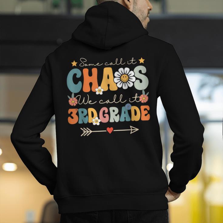 Some Call It Chaos We Call It 3rd Grade Third Grade Teachers Men Women Kids Men's Hoodie Back Print, funny gift Some Call It Chaos We Call It 3rd Grade Third Grade Teachers Men Women Kids Men's Hoodie Back Print, funny gift