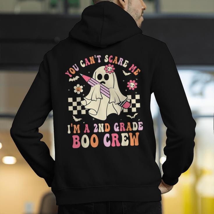 You Can't Scare Me Im A 2nd-Grade Boo Crew Teacher Halloween Men's Hoodie Back Print, funny gift You Can't Scare Me Im A 2nd-Grade Boo Crew Teacher Halloween Men's Hoodie Back Print, funny gift