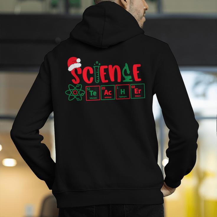 Christmas Science Teacher Santa Educator Chemical Elements Men's Hoodie Back Print, Science Teacher Hoodies, funny gift Christmas Science Teacher Santa Educator Chemical Elements Men's Hoodie Back Print, Science Teacher Hoodies, funny gift