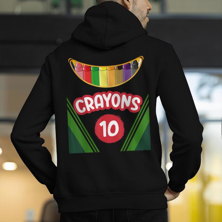Crayon Box Fun Teacher Student Crayon Squad Halloween 2022 Men's Hoodie Back Print, funny gift Crayon Box Fun Teacher Student Crayon Squad Halloween 2022 Men's Hoodie Back Print, funny gift