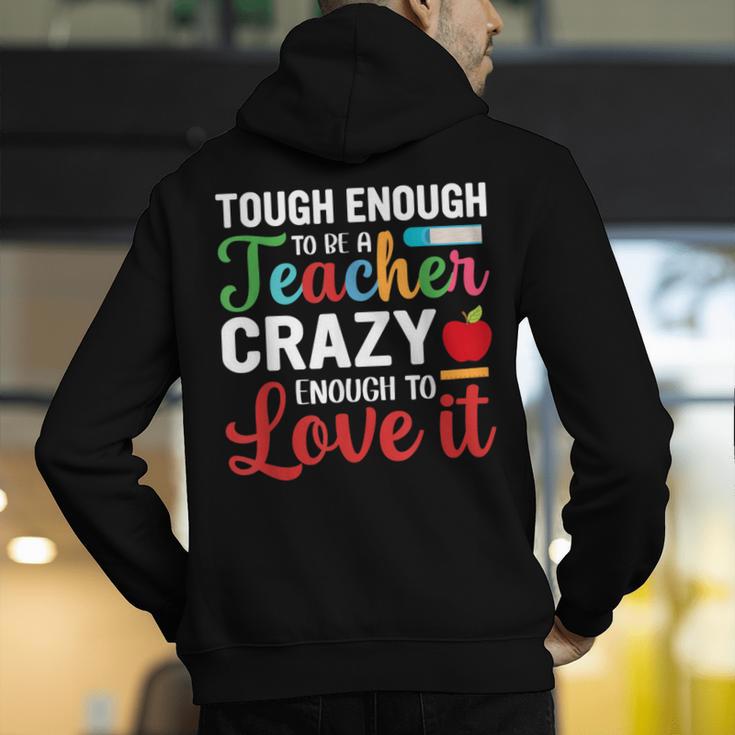 Crazy Teacher Men Women School Teachers Men's Hoodie Back Print, funny gift Crazy Teacher Men Women School Teachers Men's Hoodie Back Print, funny gift
