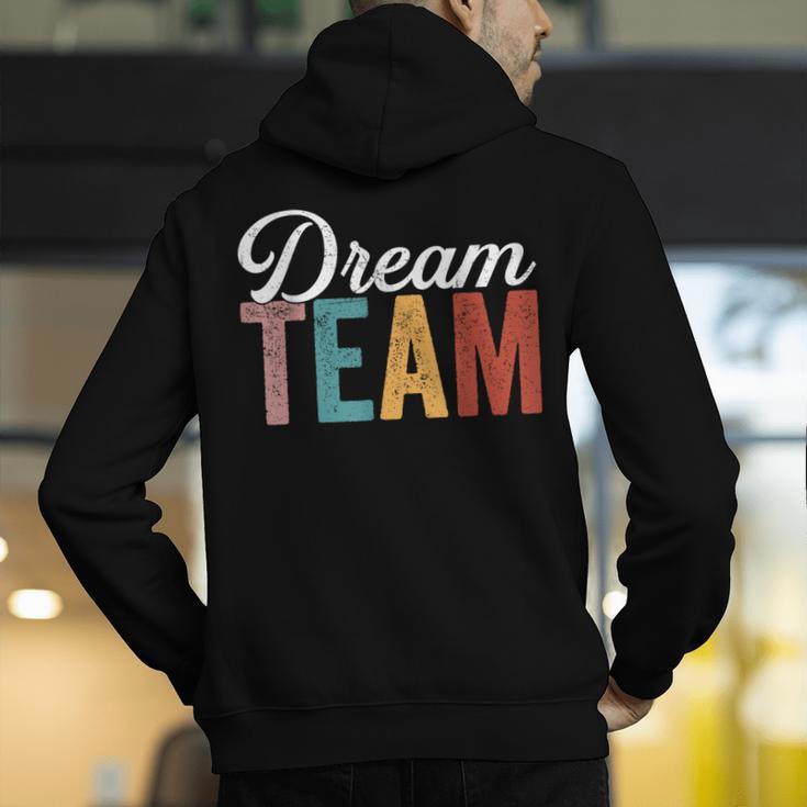 Dream Team Last Day Of School Back To School Teacher Kids Men's Hoodie Back Print, funny gift Dream Team Last Day Of School Back To School Teacher Kids Men's Hoodie Back Print, funny gift