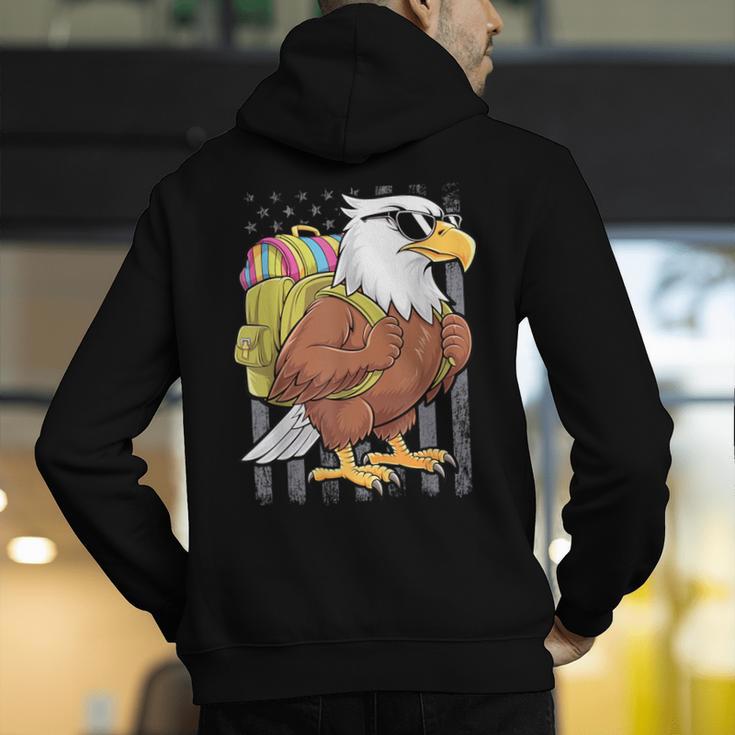 Eagle First Day Of School Teacher Back To School Eagle Men's Hoodie Back Print, funny gift Eagle First Day Of School Teacher Back To School Eagle Men's Hoodie Back Print, funny gift