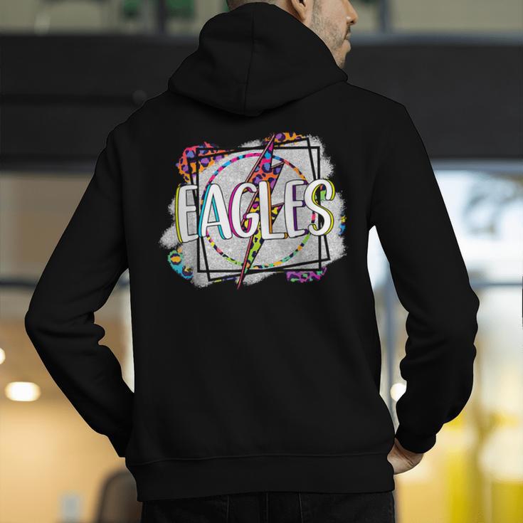 Eagles Teacher School Sports Fan Team Spirit Men's Hoodie Back Print, funny gift Eagles Teacher School Sports Fan Team Spirit Men's Hoodie Back Print, funny gift