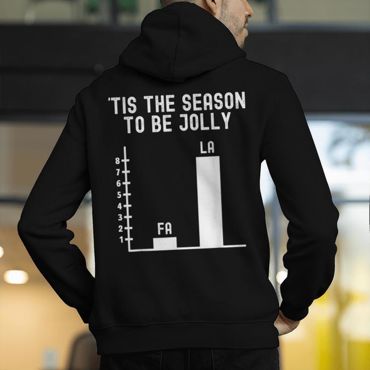Fa La 8 Math Pun Math Teacher Christmas Men's Hoodie Back Print, funny gift Fa La 8 Math Pun Math Teacher Christmas Men's Hoodie Back Print, funny gift