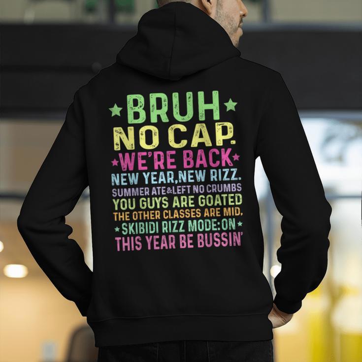 Gen A Slang Teachers Happy 1st Day Of School 2025 Students Men's Hoodie Back Print, funny gift Gen A Slang Teachers Happy 1st Day Of School 2025 Students Men's Hoodie Back Print, funny gift