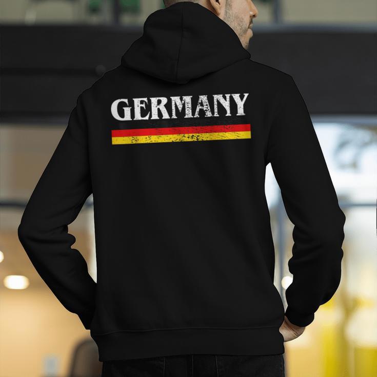 Germany Vintage Men's Hoodie Back Print, funny gift