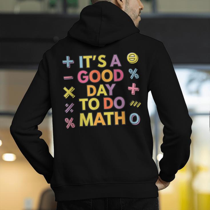Good Day To Do Math Teacher Appreciation Day Science Men's Hoodie Back Print, Science Teacher Hoodies, funny gift Good Day To Do Math Teacher Appreciation Day Science Men's Hoodie Back Print, Science Teacher Hoodies, funny gift