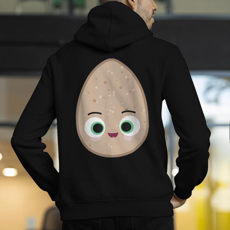 Good Egg Teacher Halloween Costume Group The Shel Egg Men's Hoodie Back Print, funny gift