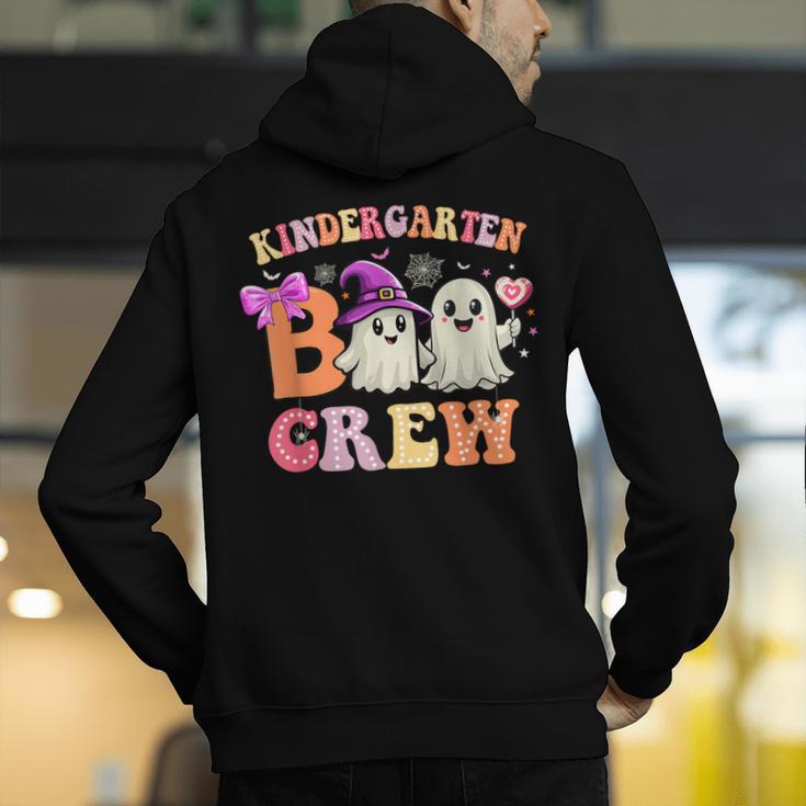 Groovy Kindergarten Boo Crew Kinder Halloween Teacher Kids Men's Hoodie Back Print, Groovy Teacher Hoodies, funny gift Groovy Kindergarten Boo Crew Kinder Halloween Teacher Kids Men's Hoodie Back Print, Groovy Teacher Hoodies, funny gift