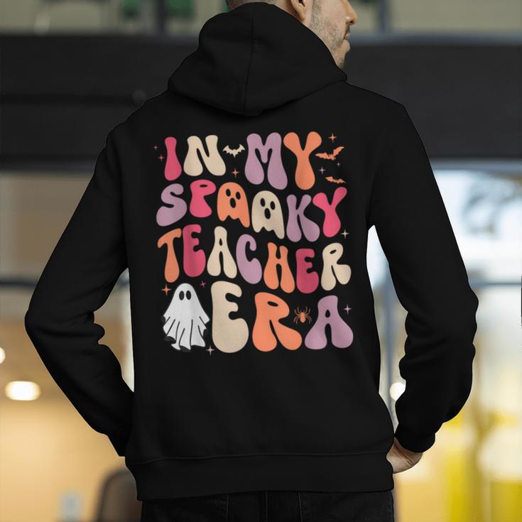 Groovy In My Spooky Teacher Era Halloween Party Boo Men's Hoodie Back Print, Groovy Teacher Hoodies, funny gift Groovy In My Spooky Teacher Era Halloween Party Boo Men's Hoodie Back Print, Groovy Teacher Hoodies, funny gift