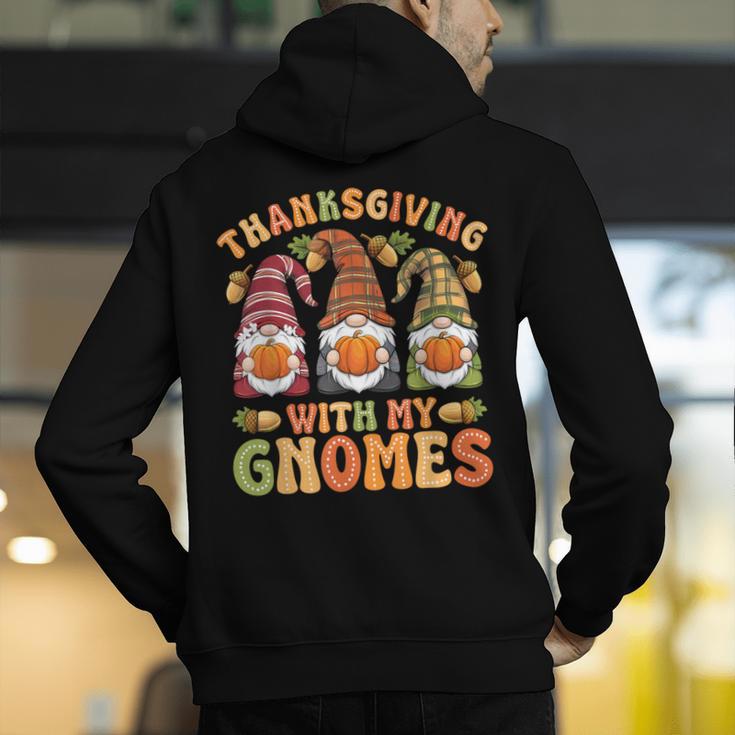 Groovy Thanksgiving With My Gnomie Women Teacher Fall Gnome Men's Hoodie Back Print, Groovy Teacher Hoodies, funny gift Groovy Thanksgiving With My Gnomie Women Teacher Fall Gnome Men's Hoodie Back Print, Groovy Teacher Hoodies, funny gift