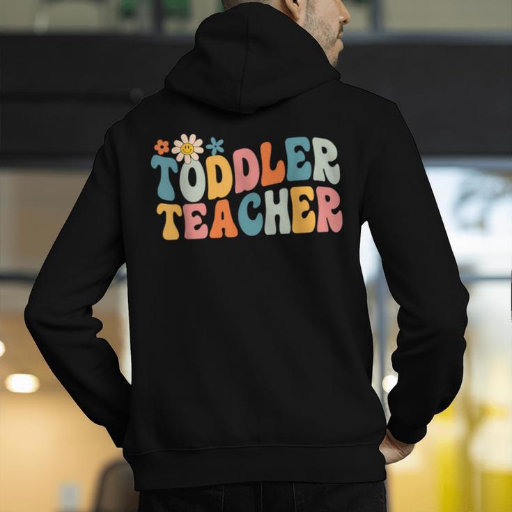 Groovy Toddler Teacher Appreciation Back To School Men's Hoodie Back Print, Groovy Teacher Hoodies, funny gift Groovy Toddler Teacher Appreciation Back To School Men's Hoodie Back Print, Groovy Teacher Hoodies, funny gift