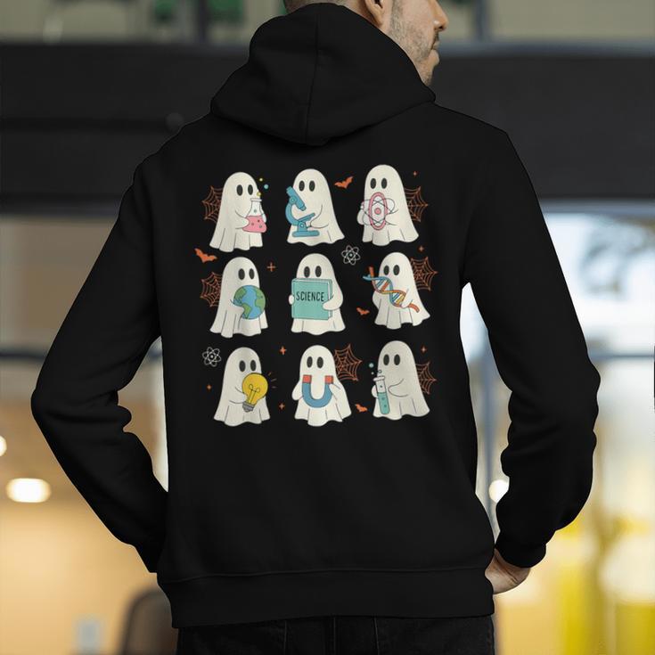 Halloween Science Teacher Student Ghost Laboratory Men Women Men's Hoodie Back Print, Science Teacher Hoodies, funny gift Halloween Science Teacher Student Ghost Laboratory Men Women Men's Hoodie Back Print, Science Teacher Hoodies, funny gift