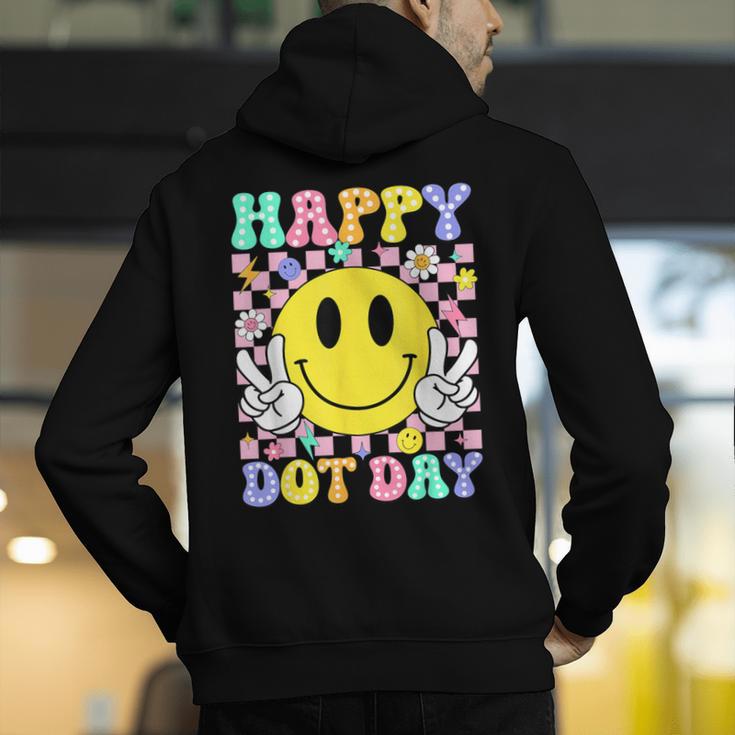 Happy Dot Day Shirts Teacher Student Girls Kids Smile Face Men's Hoodie Back Print, funny gift Happy Dot Day Shirts Teacher Student Girls Kids Smile Face Men's Hoodie Back Print, funny gift