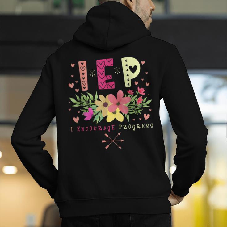 IEP I Encourage Progress Teacher Special Education Men Women Men's Hoodie Back Print, funny gift IEP I Encourage Progress Teacher Special Education Men Women Men's Hoodie Back Print, funny gift