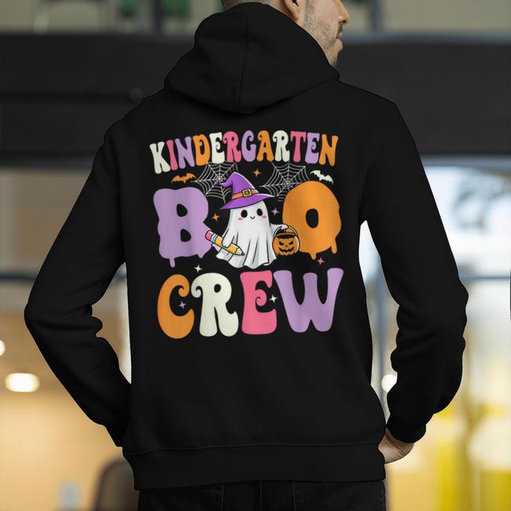 Kindergarten Boo Crew Spooky Kindergarten Halloween Teacher Men's Hoodie Back Print, funny gift Kindergarten Boo Crew Spooky Kindergarten Halloween Teacher Men's Hoodie Back Print, funny gift