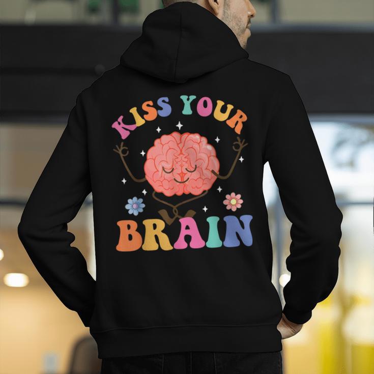 Kiss Your Brain Sped Teacher Appreciation Back To School Kid Men's Hoodie Back Print, funny gift Kiss Your Brain Sped Teacher Appreciation Back To School Kid Men's Hoodie Back Print, funny gift