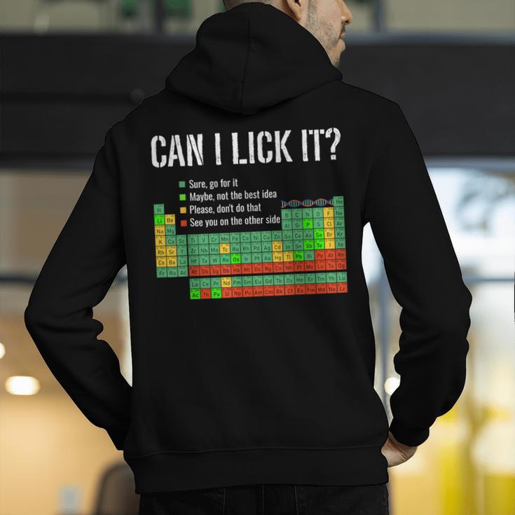 Can I Lick It Periodic Table Science Teacher Student Men's Hoodie Back Print, Science Teacher Hoodies, funny gift Can I Lick It Periodic Table Science Teacher Student Men's Hoodie Back Print, Science Teacher Hoodies, funny gift
