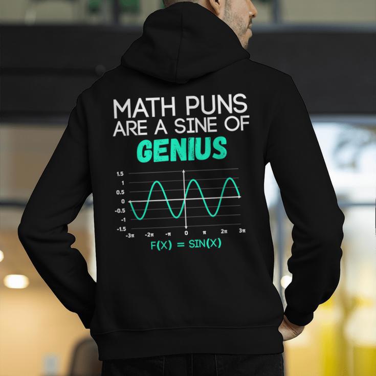 Math Puns Are a Sine Of Genius Math Teacher T-Shirt Men's Hoodie Back Print, funny gift Math Puns Are a Sine Of Genius Math Teacher T-Shirt Men's Hoodie Back Print, funny gift