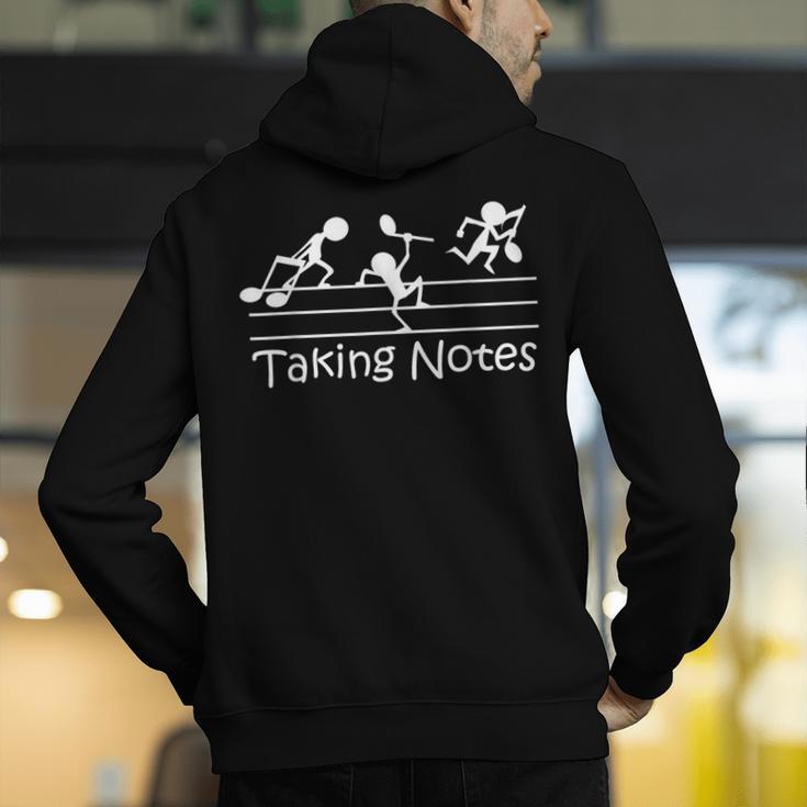 Melodic Humor Musician’s Playful Collection Musical Taking Notes Music Lovers Vintage Teachers Men's Hoodie Back Print, funny gift Melodic Humor Musician’s Playful Collection Musical Taking Notes Music Lovers Vintage Teachers Men's Hoodie Back Print, funny gift