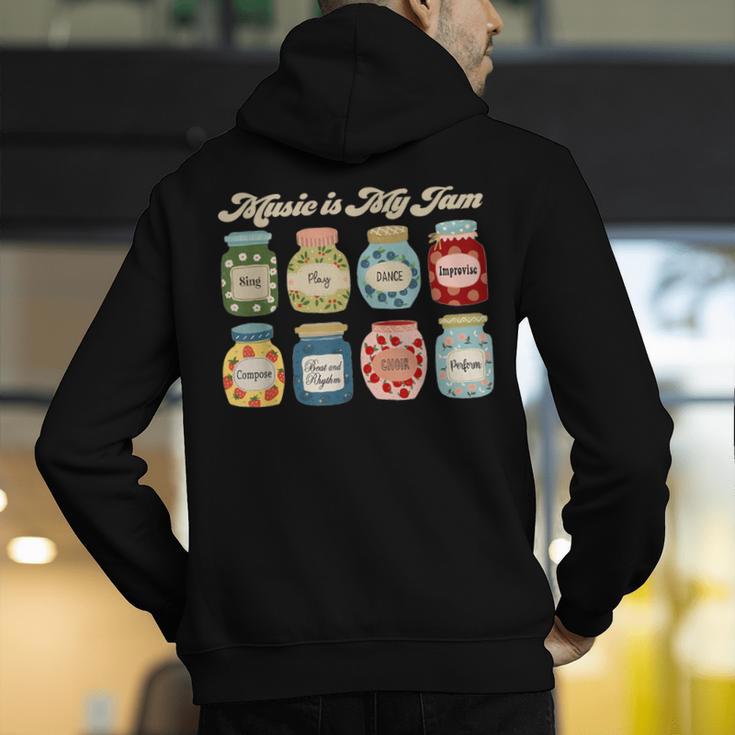 Music Is My Jam Back To School Music Teacher Specials Team Men's Hoodie Back Print, funny gift Music Is My Jam Back To School Music Teacher Specials Team Men's Hoodie Back Print, funny gift