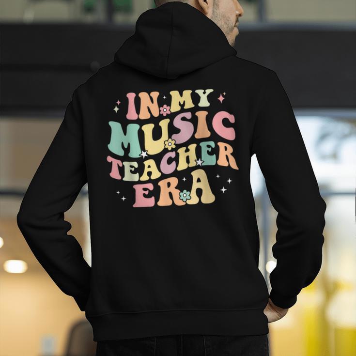 In My Music Teacher Era Retro Back To School Musician Band Men Women Men's Hoodie Back Print, funny gift In My Music Teacher Era Retro Back To School Musician Band Men Women Men's Hoodie Back Print, funny gift