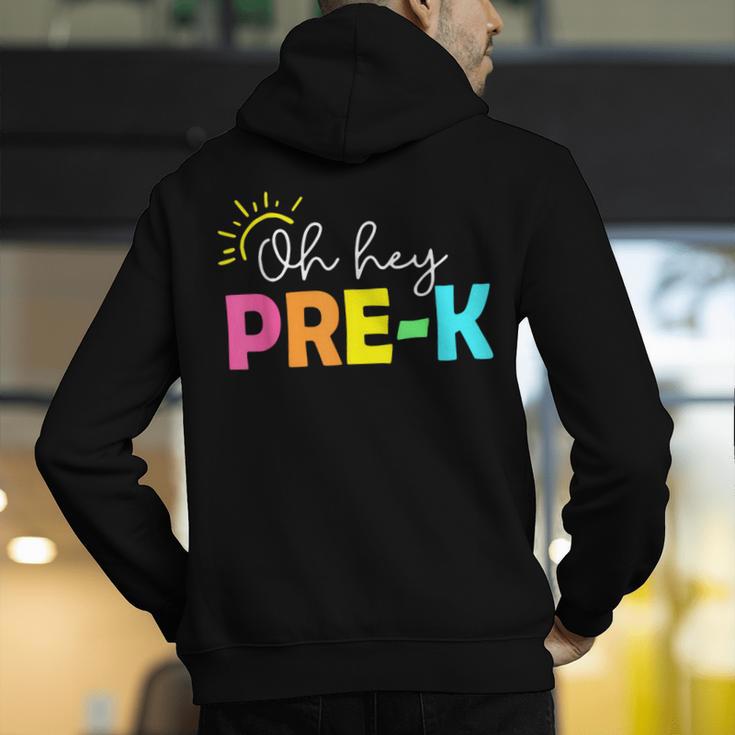 Oh Hey Pre-k Shirt Back To School Teachers Students Men's Hoodie Back Print, funny gift Oh Hey Pre-k Shirt Back To School Teachers Students Men's Hoodie Back Print, funny gift
