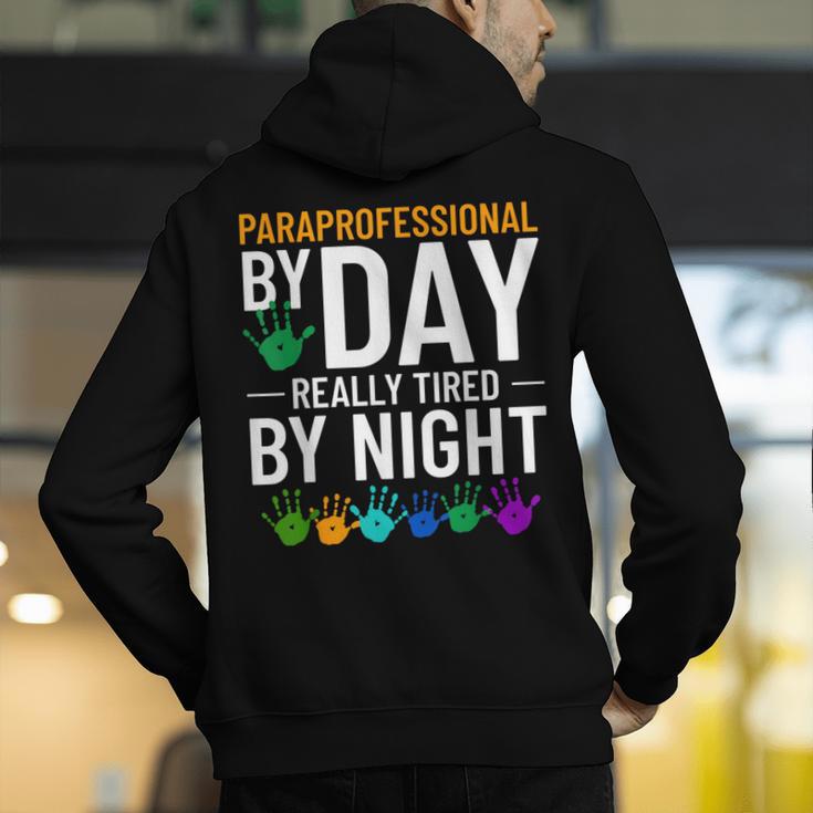 Paraprofessional Educator Teacher Para Classroom Assistant Men's Hoodie Back Print, funny gift Paraprofessional Educator Teacher Para Classroom Assistant Men's Hoodie Back Print, funny gift