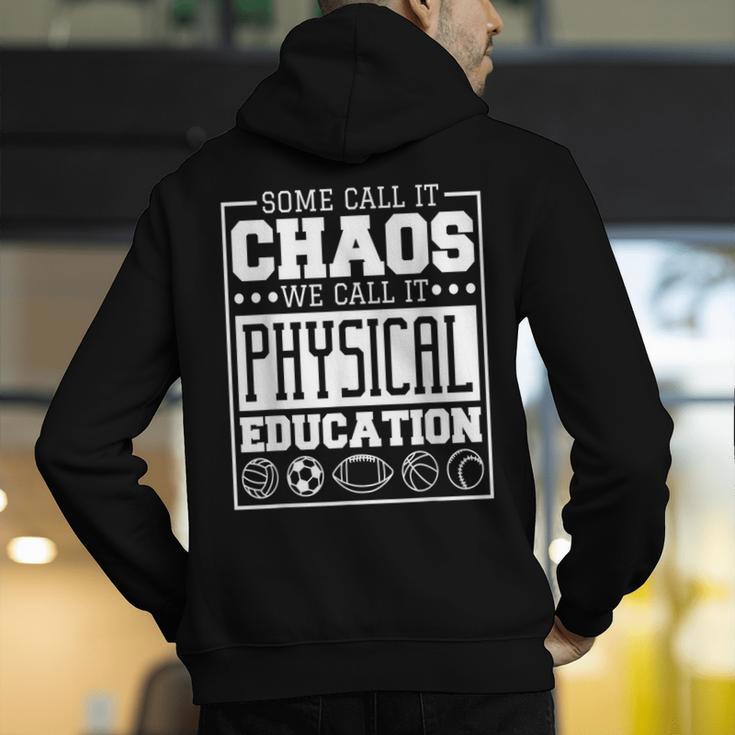 Physical Education s For Pe Teachers And Students Men's Hoodie Back Print, Pe Teacher Hoodies, funny gift