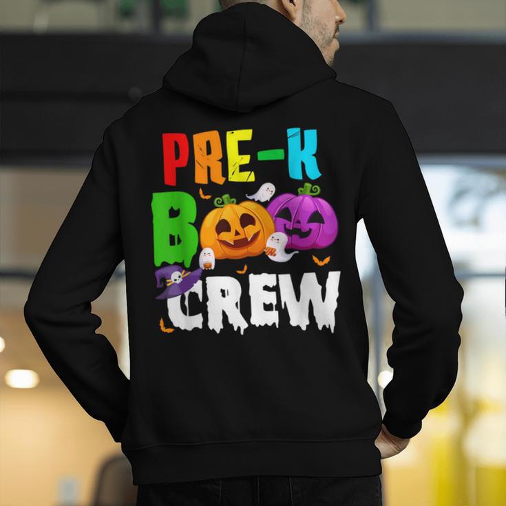Pre K Boo Crew Halloween Costume Teachers Kids Men's Hoodie Back Print, funny gift Pre K Boo Crew Halloween Costume Teachers Kids Men's Hoodie Back Print, funny gift