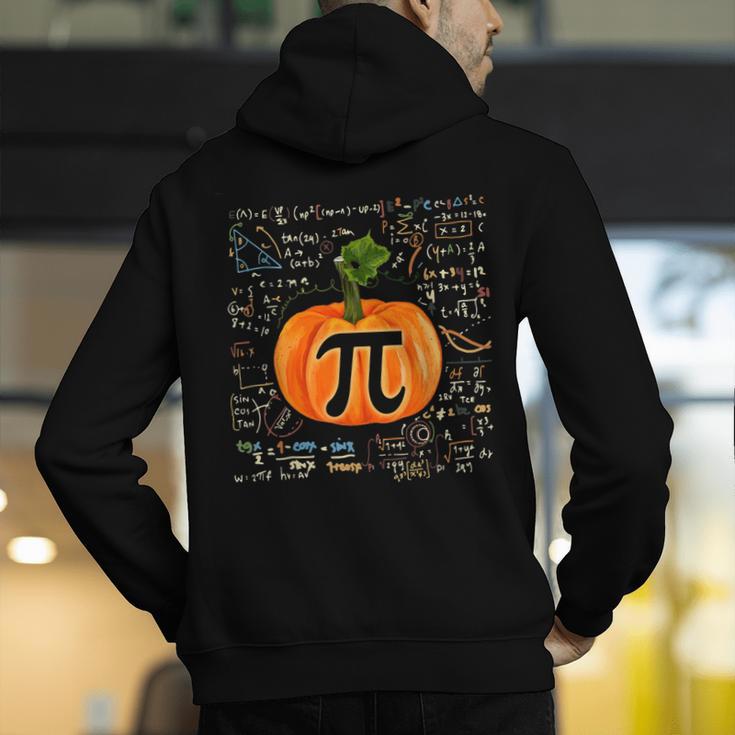 Pumpkin Pi Math Teacher Halloween Pumpkin Pi Men's Hoodie Back Print, funny gift Pumpkin Pi Math Teacher Halloween Pumpkin Pi Men's Hoodie Back Print, funny gift