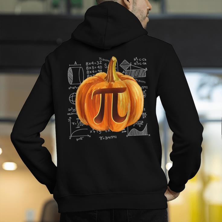 Pumpkin Pie Halloween Thanksgiving Math Teacher Pi Day Men's Hoodie Back Print, funny gift Pumpkin Pie Halloween Thanksgiving Math Teacher Pi Day Men's Hoodie Back Print, funny gift