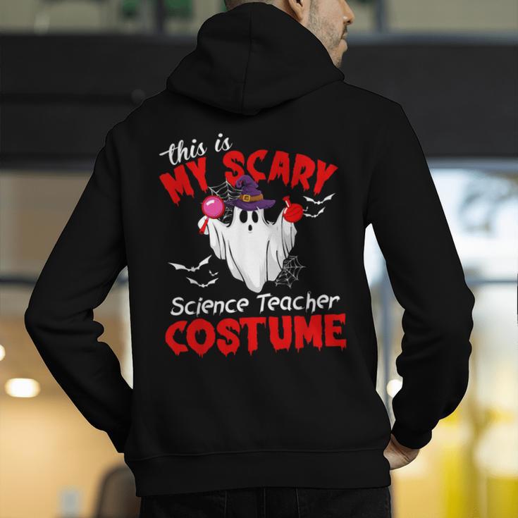 This Is My Scary Science Teacher Costume Ghost Halloween Men's Hoodie Back Print, Science Teacher Hoodies, funny gift This Is My Scary Science Teacher Costume Ghost Halloween Men's Hoodie Back Print, Science Teacher Hoodies, funny gift