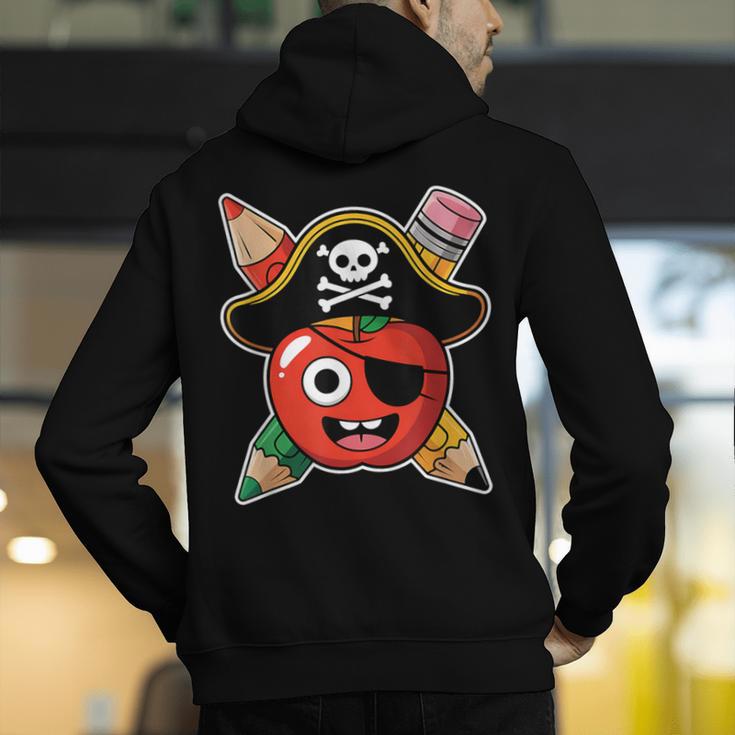 School International Talk Like A Pirate Day Pirate Teacher Men's Hoodie Back Print, funny gift School International Talk Like A Pirate Day Pirate Teacher Men's Hoodie Back Print, funny gift