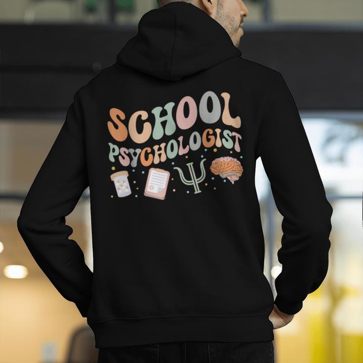 School Psychologist Teacher Psychology School Psychologist Men's Hoodie Back Print, funny gift School Psychologist Teacher Psychology School Psychologist Men's Hoodie Back Print, funny gift