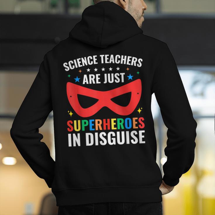 Science Teachers Are Just Superheroes In Disguise Women Men Men's Hoodie Back Print, Science Teacher Hoodies, funny gift Science Teachers Are Just Superheroes In Disguise Women Men Men's Hoodie Back Print, Science Teacher Hoodies, funny gift