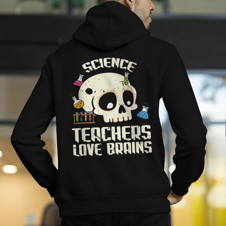 Science Teachers Love Brains Teachers Halloween Men's Hoodie Back Print, Science Teacher Hoodies, funny gift Science Teachers Love Brains Teachers Halloween Men's Hoodie Back Print, Science Teacher Hoodies, funny gift