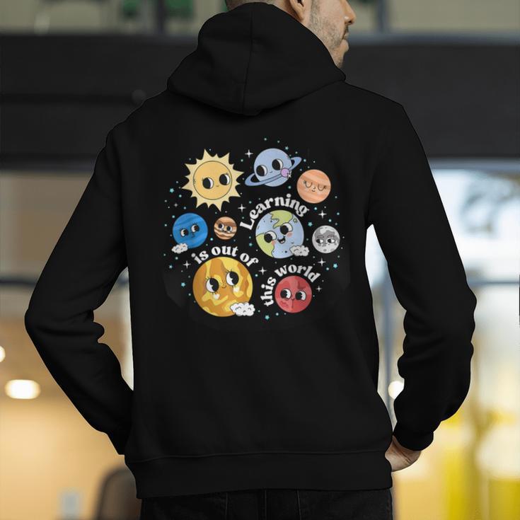 Solar System Learning Is Out Of This World Science Teacher Men's Hoodie Back Print, Science Teacher Hoodies, funny gift Solar System Learning Is Out Of This World Science Teacher Men's Hoodie Back Print, Science Teacher Hoodies, funny gift