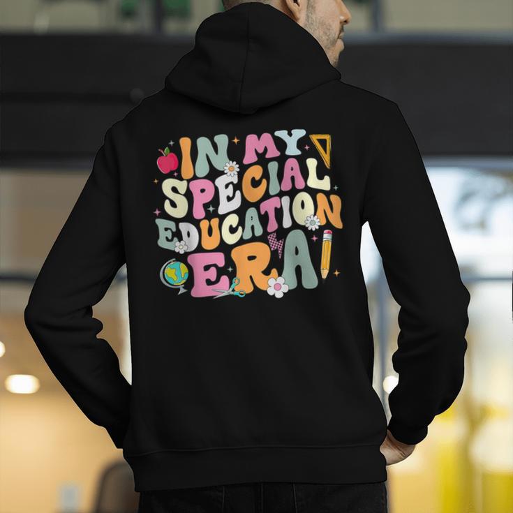 Special Education Teacher Era Inspirational SPED ABA Autism Men's Hoodie Back Print, funny gift Special Education Teacher Era Inspirational SPED ABA Autism Men's Hoodie Back Print, funny gift