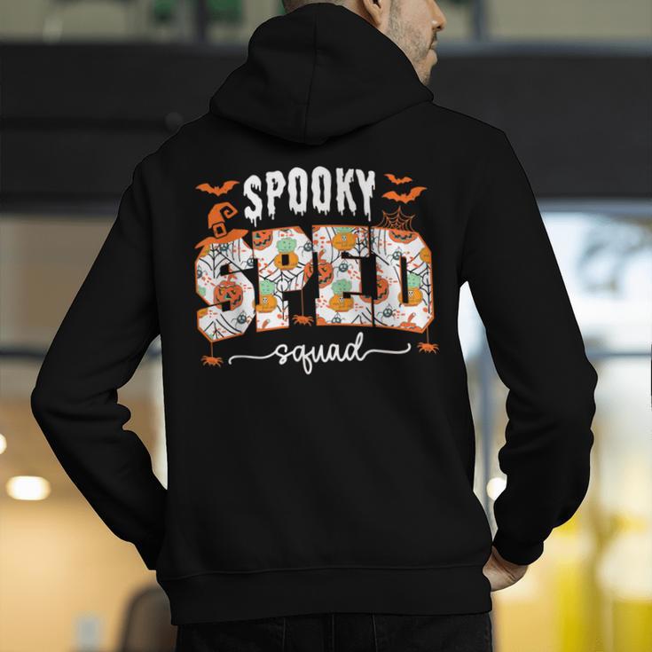 Spooky SPED Squad Special Education Teacher Halloween Ghost Men's Hoodie Back Print, funny gift Spooky SPED Squad Special Education Teacher Halloween Ghost Men's Hoodie Back Print, funny gift