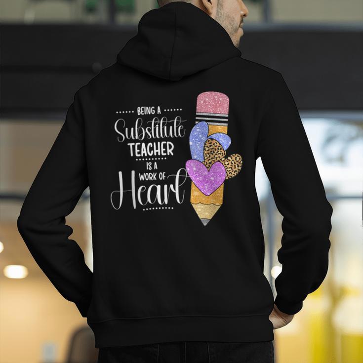 Being A Substitute Teacher Substitute Teaching Men's Hoodie Back Print, funny gift Being A Substitute Teacher Substitute Teaching Men's Hoodie Back Print, funny gift
