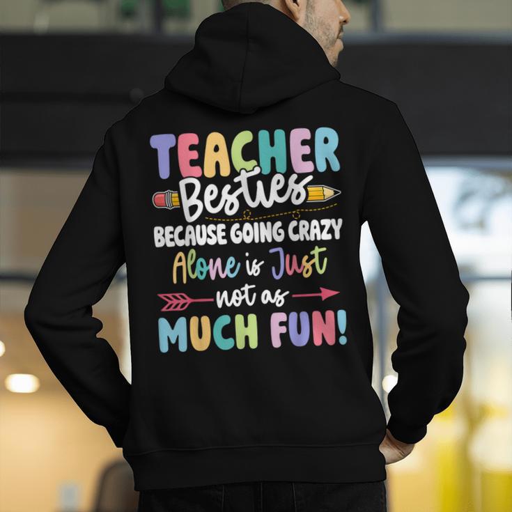 Teacher Besties Matching Teacher Besties Men's Hoodie Back Print, funny gift Teacher Besties Matching Teacher Besties Men's Hoodie Back Print, funny gift